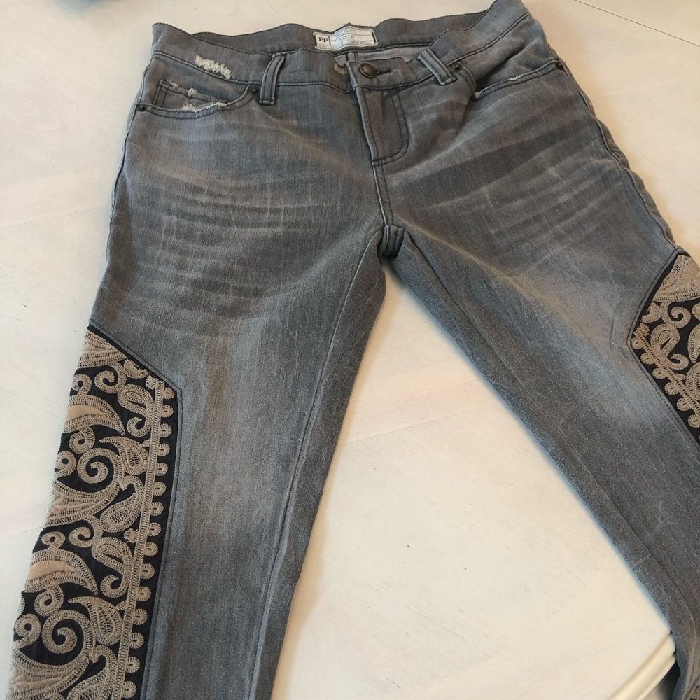 Free People boho design jeans